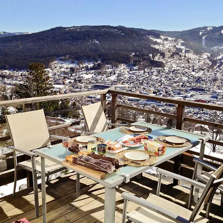 Lägenhet With One Bedroom In With Wonderful Lake View Terrace And Wifi 2 Km From The Slopes Gérardmer